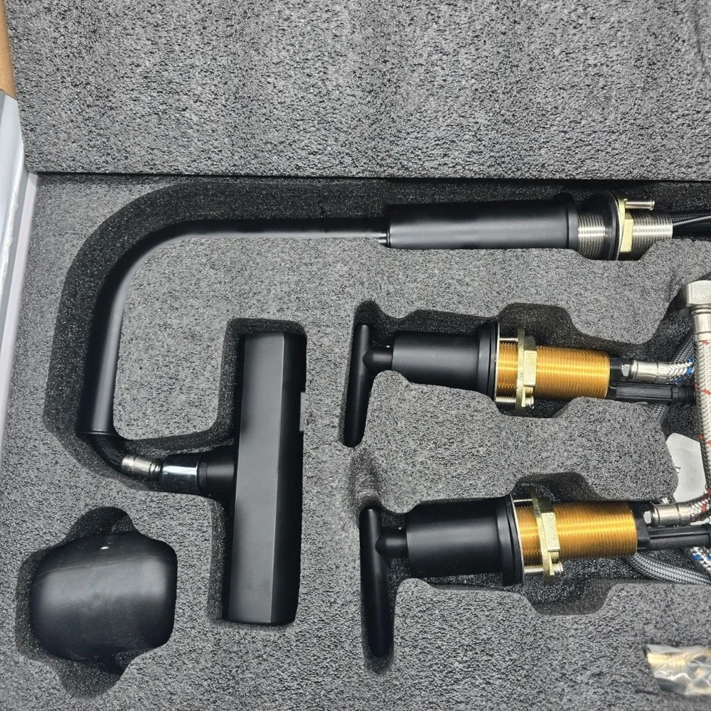 Lefton BFWS2401 Waterfall Bathroom Faucet 3 Hole 8